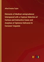 Elements of Medical Jurisprudence