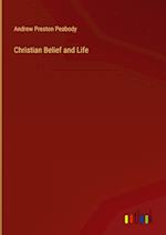 Christian Belief and Life