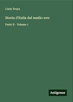 Storia d'Italia del medio-evo