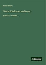 Storia d'Italia del medio-evo