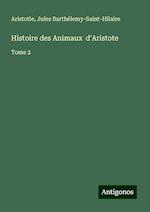 Histoire des Animaux  d'Aristote