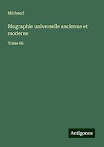 Biographie universelle ancienne et moderne