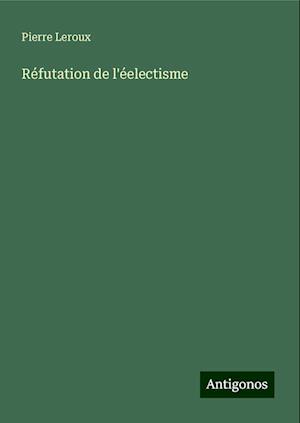 Réfutation de l'éelectisme