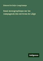 Essai monographique sur les campagnols des environs de Liège