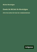 Essais de Michel de Montaigne