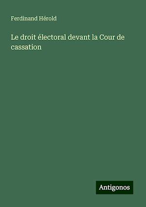 Le droit électoral devant la Cour de cassation