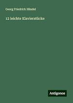 12 leichte Klavierstücke