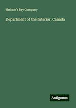 Department of the Interior, Canada