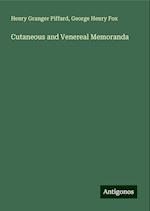 Cutaneous and Venereal Memoranda