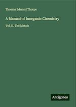 A Manual of Inorganic Chemistry