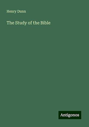 The Study of the Bible