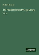 The Poetical Works of George Sandys