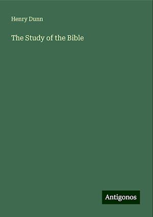 The Study of the Bible