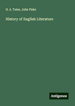 History of English Literature