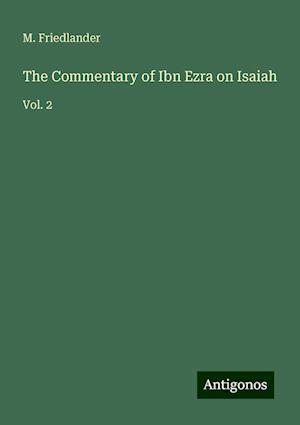 The Commentary of Ibn Ezra on Isaiah