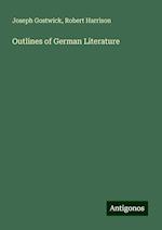 Outlines of German Literature