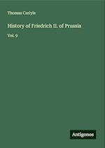 History of Friedrich II. of Prussia