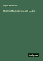 Geschichte des deutschen Liedes