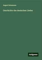 Geschichte des deutschen Liedes