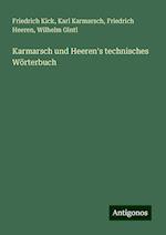 Karmarsch und Heeren's technisches Wörterbuch