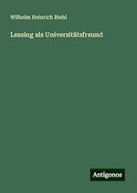 Lessing als Universitätsfreund