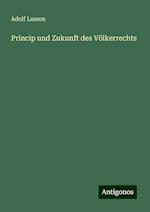 Princip und Zukunft des Völkerrechts