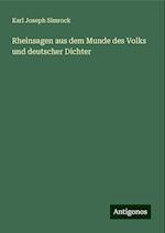 Rheinsagen aus dem Munde des Volks und deutscher Dichter