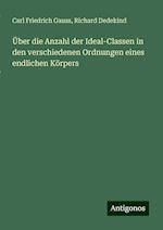 Über die Anzahl der Ideal-Classen in den verschiedenen Ordnungen eines endlichen Körpers