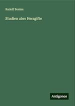 Studien uber Herzgifte