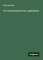 Der Operationskreis des Logikkalkuls