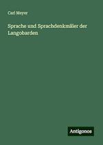 Sprache und Sprachdenkmäler der Langobarden