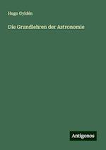 Die Grundlehren der Astronomie