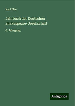 Jahrbuch der Deutschen Shakespeare-Gesellschaft