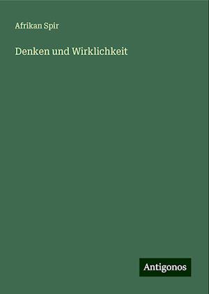 Denken und Wirklichkeit