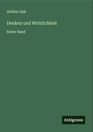 Denken und Wirklichkeit