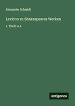 Lexicon zu Shakespeares Werken