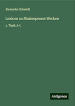 Lexicon zu Shakespeares Werken