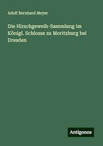 Die Hirschgeweih-Sammlung im Königl. Schlosse zu Moritzburg bei Dresden