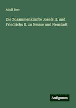 Die Zusammenkünfte Josefs II. und Friedrichs II. zu Neisse und Neustadt