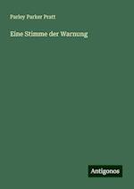 Eine Stimme der Warnung