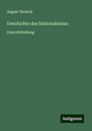 Geschichte des Nationalismus