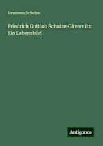 Friedrich Gottlob Schulze-Gävernitz: Ein Lebensbild