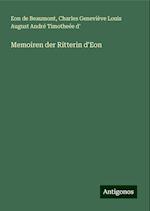 Memoiren der Ritterin d'Eon