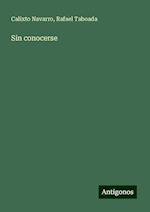 Sin conocerse