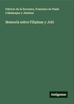 Memoria sobre Filipinas y Joló