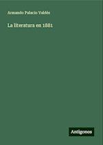 La literatura en 1881