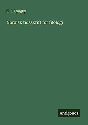 Nordisk tidsskrift for filologi