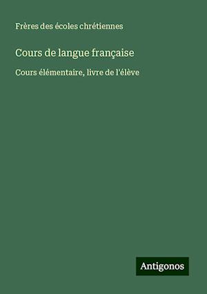 Cours de langue française