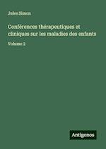 Conférences thérapeutiques et cliniques sur les maladies des enfants