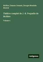 Théâtre complet de J.-B. Poquelin de Molière